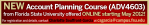 Account Planning Online Course Banner with Contact Information