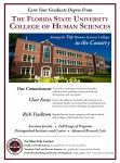 FSU Career Guide Ad Created for College of Human Sciences Graduate Programs