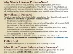 ProfessioNole Handout for Students- Back