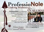 ProfessioNole Handout for Students- Front