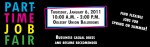 Spring 2011 Part-Time Job Fair Web Banner