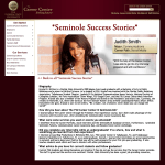 Success Story Profile Page Mockup